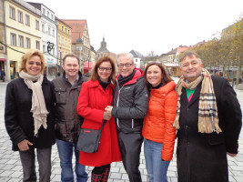 Thomas Bauske, Dr. Beate Kuhn, Hans-Jürgen Schatz, Valentina König und Richard Deubzer