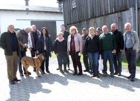 Zu Besuch bei Landwirt Walter Ritter